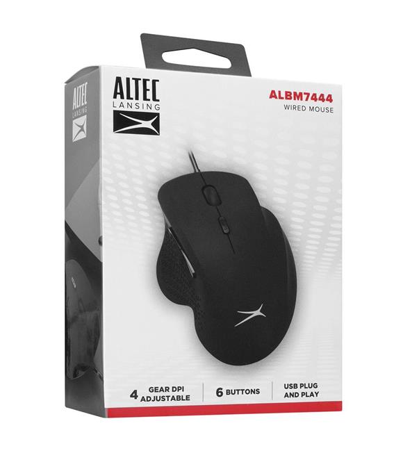 Altec Lansing ALBM7444 Usb Siyah 3200 DPI Optik Mouse_1