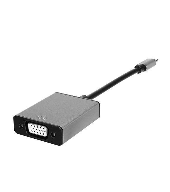 Hytech HY-USBC53 1080P Metal Type-C to VGA Adaptör