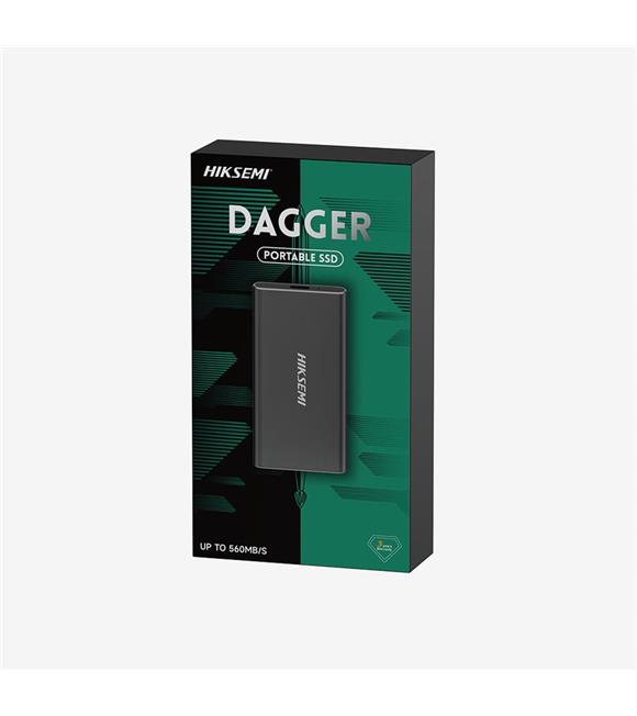 Hiksemi 512Gb Dagger T200N Mini Usb 3.2 Taşınabilir SSD_1