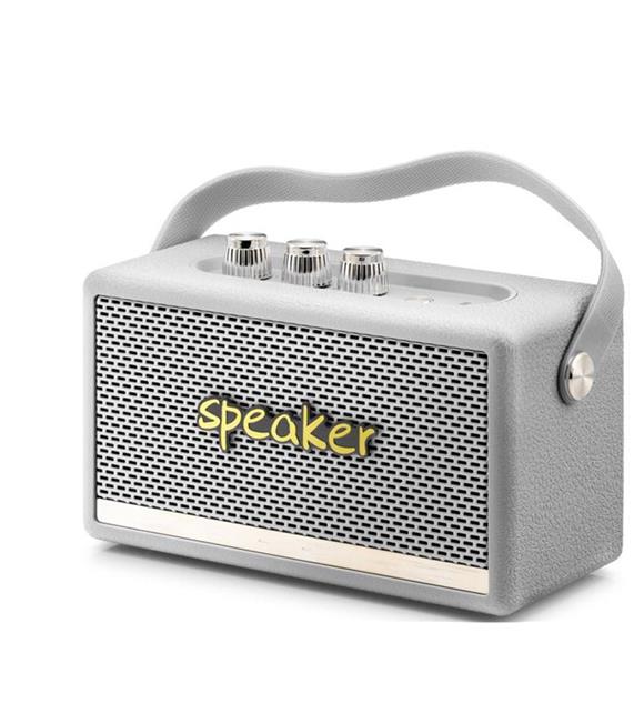 Hadron KILBURN3 Beyaz Bluetooth Nostalji Speaker168-103-72MM