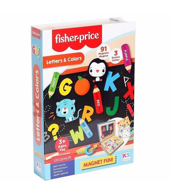 Ks Games Baby Puzzle Letters & Colours Fisher-price Lisans