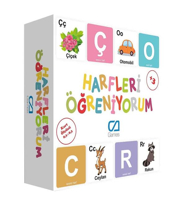 Ca Puzzle Eğitici Harfleri Öğreniyorum 5042