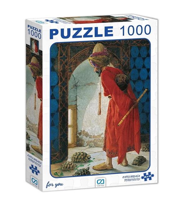 Ca Puzzle 1000 Parça Kaplumbağa Terbiyecisi 7006