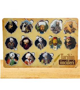 Moon Beavers Tarihin Öncüleri Ahşap Eğitici Oyun