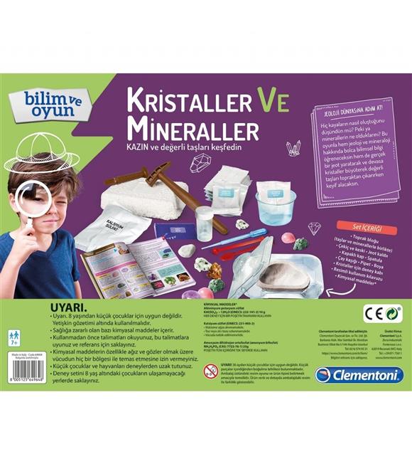 Clementoni Bilim Ve Oyun Kristal Ler Ve Mineraller 64964