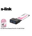 S-link SL-3EX1 Pcmci Express Pcmci Ex. To Usb3.0 Kart