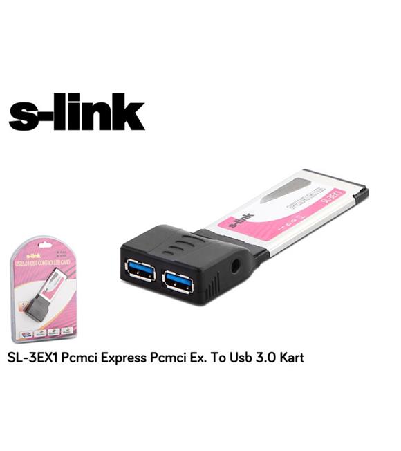 S-link SL-3EX1 Pcmci Express Pcmci Ex. To Usb3.0 Kart