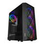 Everest BUMPY 4-12cm RGB Fan Tempered Camlı ATX Mid-T Gaming Oyuncu Kasası