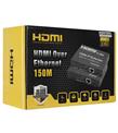 Hytech HY-HDEX150 HDMI+IR(TX) TO 2HDMI+IR(RX) HDMI 150M Uzatıcı