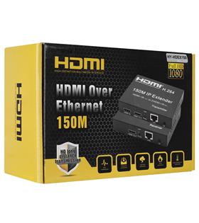 Hytech HY-HDEX150 HDMI+IR(TX) TO 2HDMI+IR(RX) HDMI 150M Uzatıcı