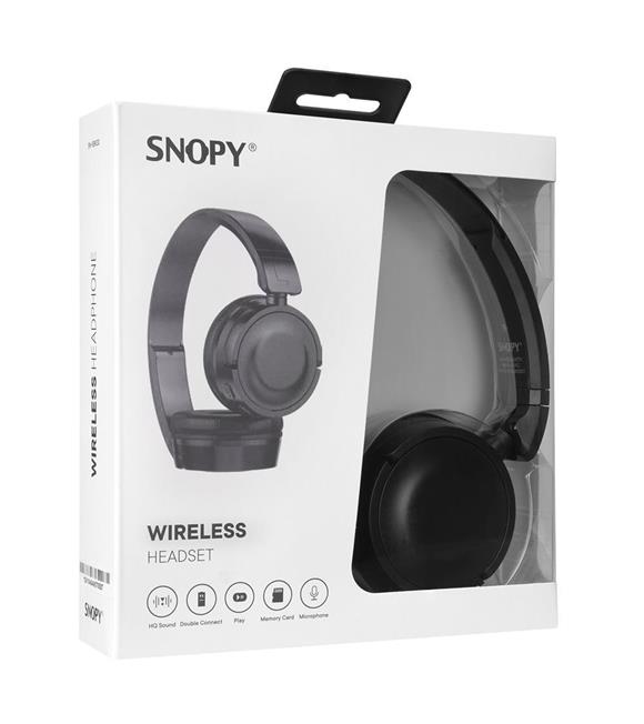 Snopy SN-XBK33 BATTY Siyah TF Kart Özellikli Bluetooth Kulaklık_1