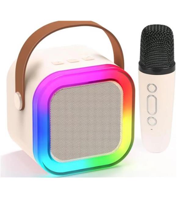 WowKids SY13 İki Mikrofonlu Pembe Karaoke Speaker