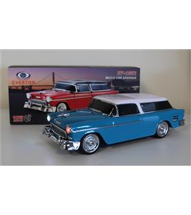 EVERTON RT-1952 Mavi Arabalı  Bluetooth Fm-Usb-Tf-Aux Şarjlı Nostaljik Radyo