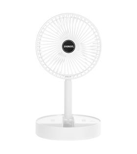 Everest EFN-605 Masaüstü Şarj Edilebilir Beyaz 800mAh Usb Fan