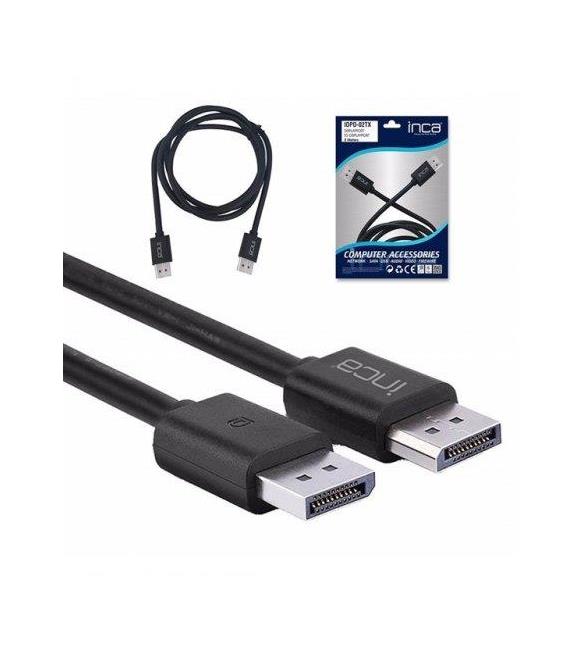 Inca Idpd-02tx 2mt Displayport to  Displayport 4k Kablo