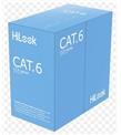 Hilook NC-1LN6UU-CCA-M CAT6 U-UTP 23 AWG 305 Mt  Ağ Kablosu, CCA, 0,57 mm