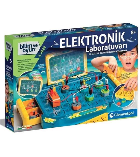 Clementoni Bilim ve Oyun Elektronik Laboratuvarı 64328