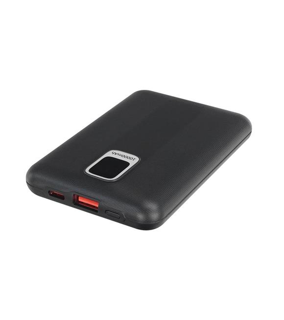 S-link G110 10000mAh PD20W+QC18W+HSC22.5W Siyah LCD Taşınabilir Pil Şarj Cihazı Powerbank