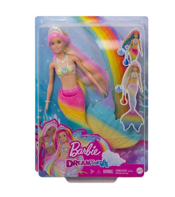 Barbie Dreamtopia Renk Değiştiren Sihirli Denizkızı GTF89