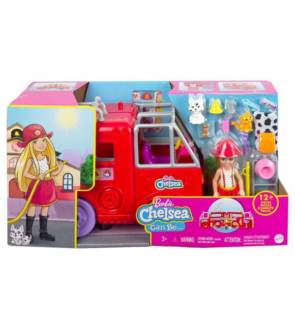 Barbie Chelsea İtfaiye Aracı HCK73