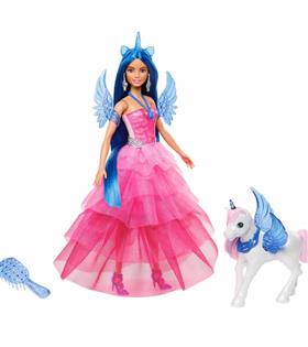 Barbie Mavi Saçlı Prenses Bebek