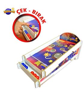 Matrax Ahşap Boomer Lastikli İp Oyunu