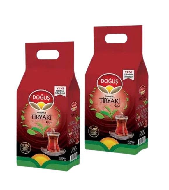 Doğuş Karadeniz Tiryaki Siyah Çay 5000 gr x 2 Adet