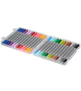 Bruno Visconti Brush Pen Sketch&Art Çift Uçlu Keçeli Kalem 24 Renk 22-0083