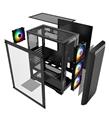 PowerBoost PB-PS5847B 600W ATX USB 3.0 Rainbow Fanlı Mesh Gaming Siyah Kasa_1)