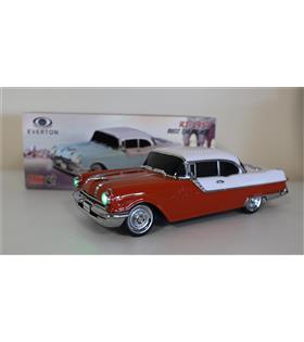 EVERTON RT-1954 Turuncu Arabalı  Bluetooth Fm-Usb-Tf-Aux Şarjlı Nostaljik Radyo