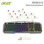 Acer OKW213 Gri RGB Rainbow Backlit Gaming Keyboard Rainbow (Kablo Uzunluğu 1,5mt)