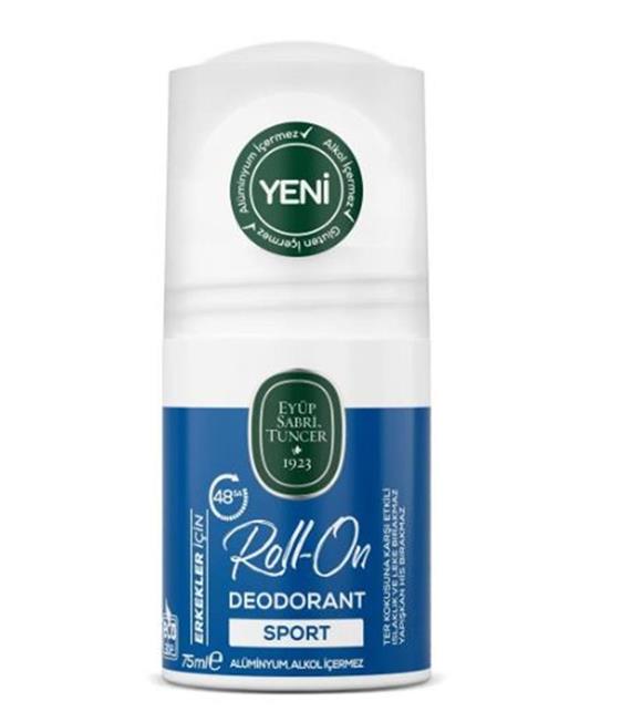 Eyüp Sabri Tuncer Roll-on Deodorant -Sport  Erkek 75ml