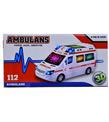 Ctoy Oyuncak Pilli Sesli Ve Işıklı 3d Ambulans