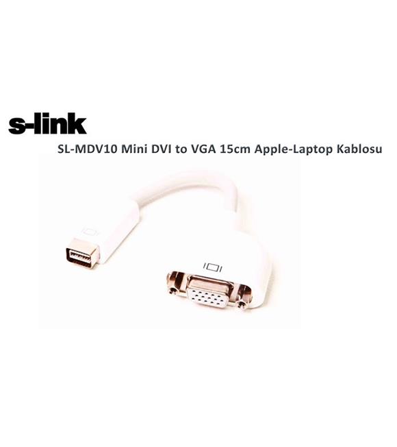 S-link SL-MDV10 Mini Dvı Dişi To Vga Dişi Dönüştürücü