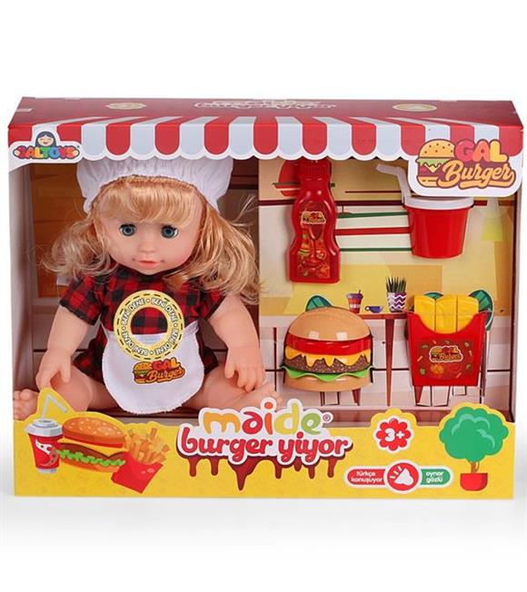 Galtoys Maide Burger Yiyor Türkçe Konuşan Bebek GLT1105