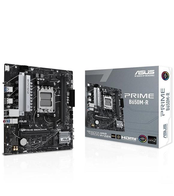 Asus Prime B650M-R 7200MHz (OC) DDR5 Soket AM5 M.2 HDMI mATX Anakart