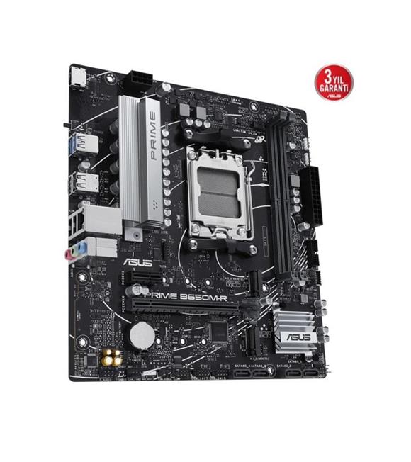 Asus Prime B650M-R 7200MHz (OC) DDR5 Soket AM5 M.2 HDMI mATX Anakart