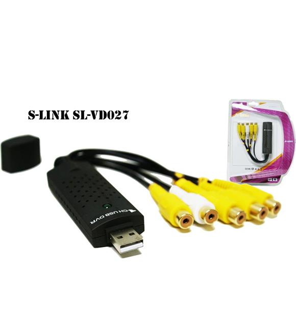 S-link SL-VD027 Usb To dvr 4port Adaptör