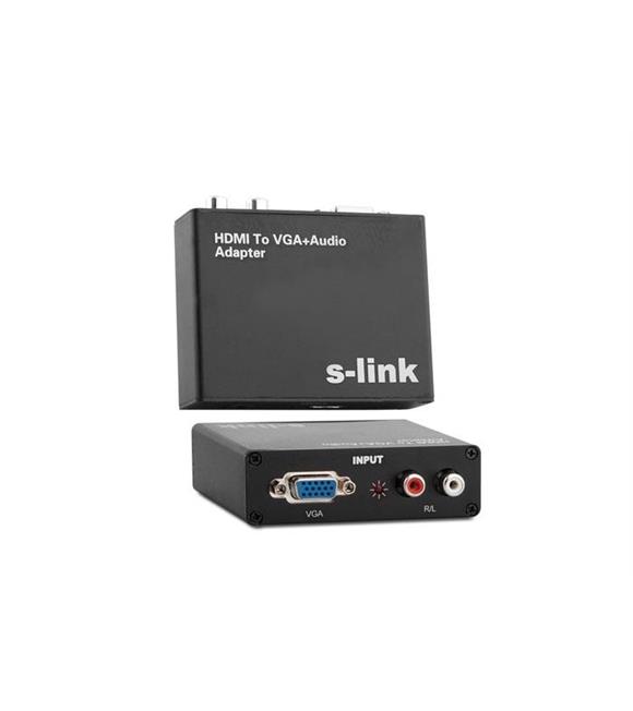 S-link SL-VHC11 Vga To Hdmı Dönüştürücü Adaptör