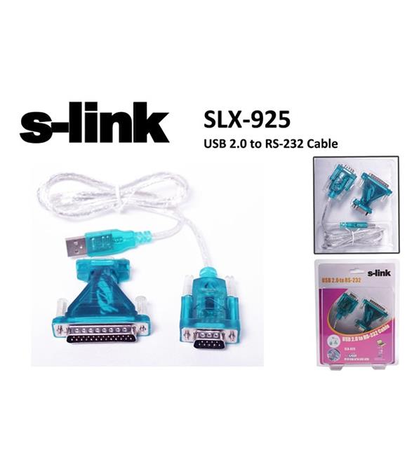 S-link SLX-925 Usb 2.0 To rs232 Çevirici Adaptör