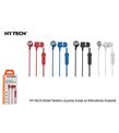 Hytech Hy-Xk24 Kırmızı Mobil Telefon Uyumlu Kulak İçi Mikrofonlu Kulaklık