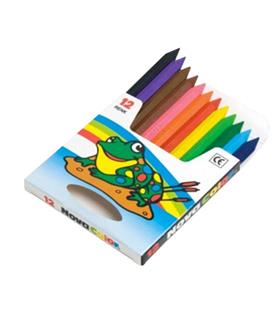 Nova Color Mum Pastel Boya Karton Kutu Yarım Boy Köşeli 12 Lİ NC-1112