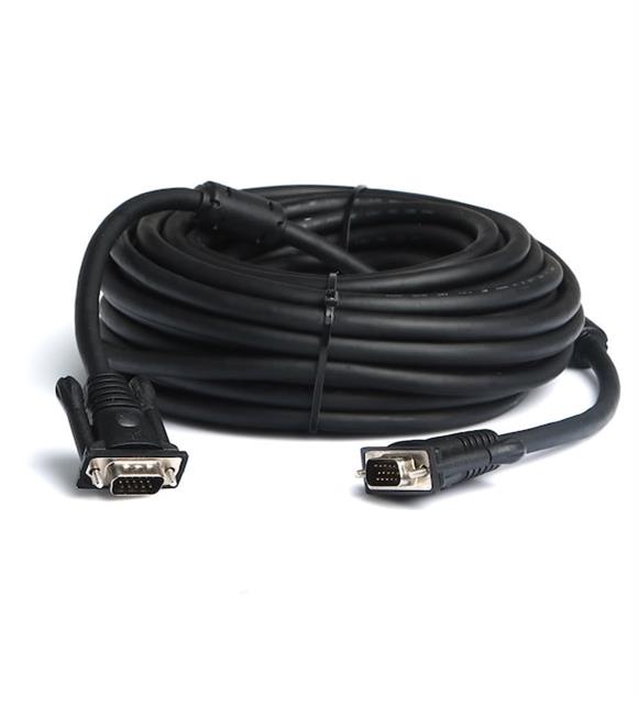 Dark 15m Ferrit Core EMI-RFI Filtreli VGA Kablo