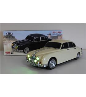 EVERTON RT-1958 Bej Arabalı  Bluetooth Fm-Usb-Tf-Aux Şarjlı Nostaljik Radyo