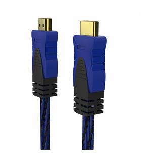 Inca IMHD-15T 1,8Mt Örgülü 1,4 V 3D HDMI Kablo Örgülü 4K@30Hz 2160P Altın Uç Parazit Koruma