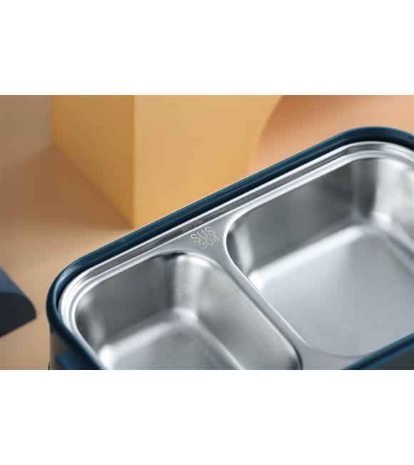 Vagonlife VGN363 1400ml Lacivert Çelik Saklama Kabı