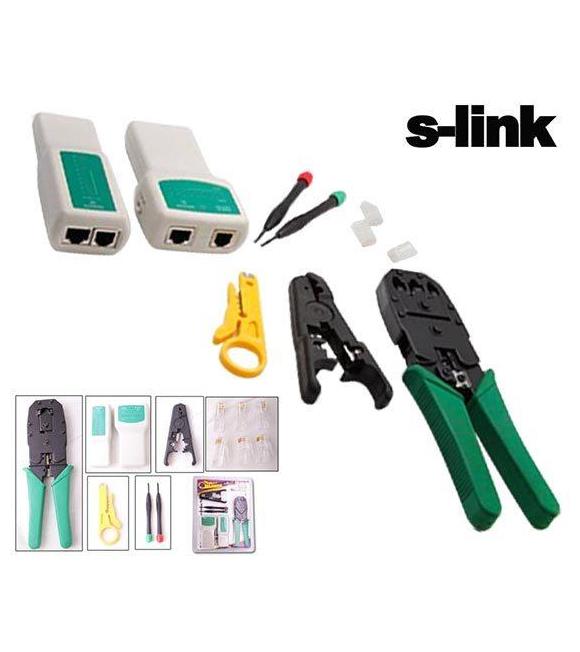 S-link SL-825W Pense-Kablo Tester Ve Sıyırıcı