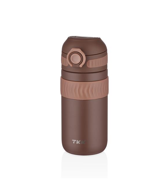 Tkk T2006 450ml Kahverengi Çelik Termos
