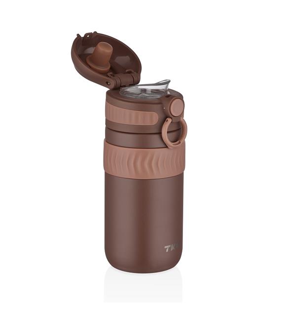 Tkk T2006 450ml Kahverengi Çelik Termos