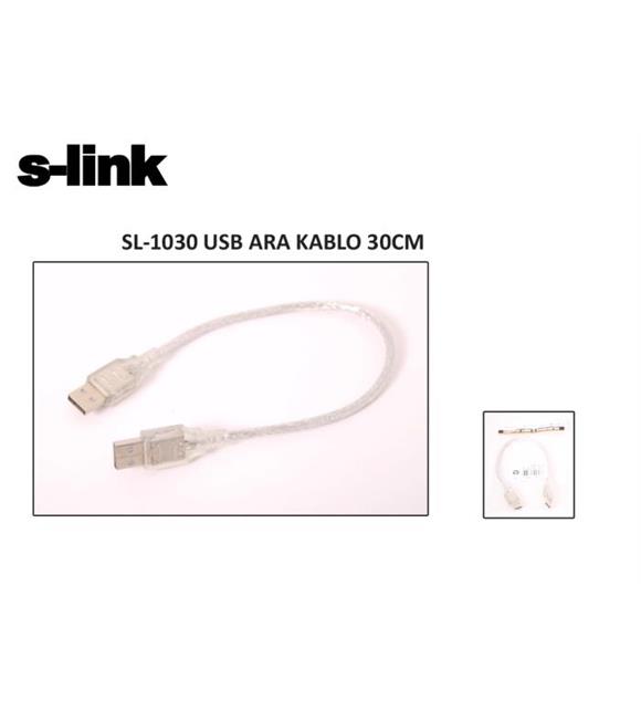 S-link SL-1030 Usb2.0 30cm Usb to Usb Kablosu